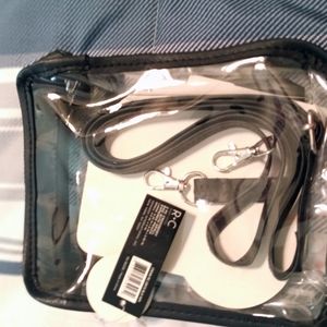 Clear crossbody purse